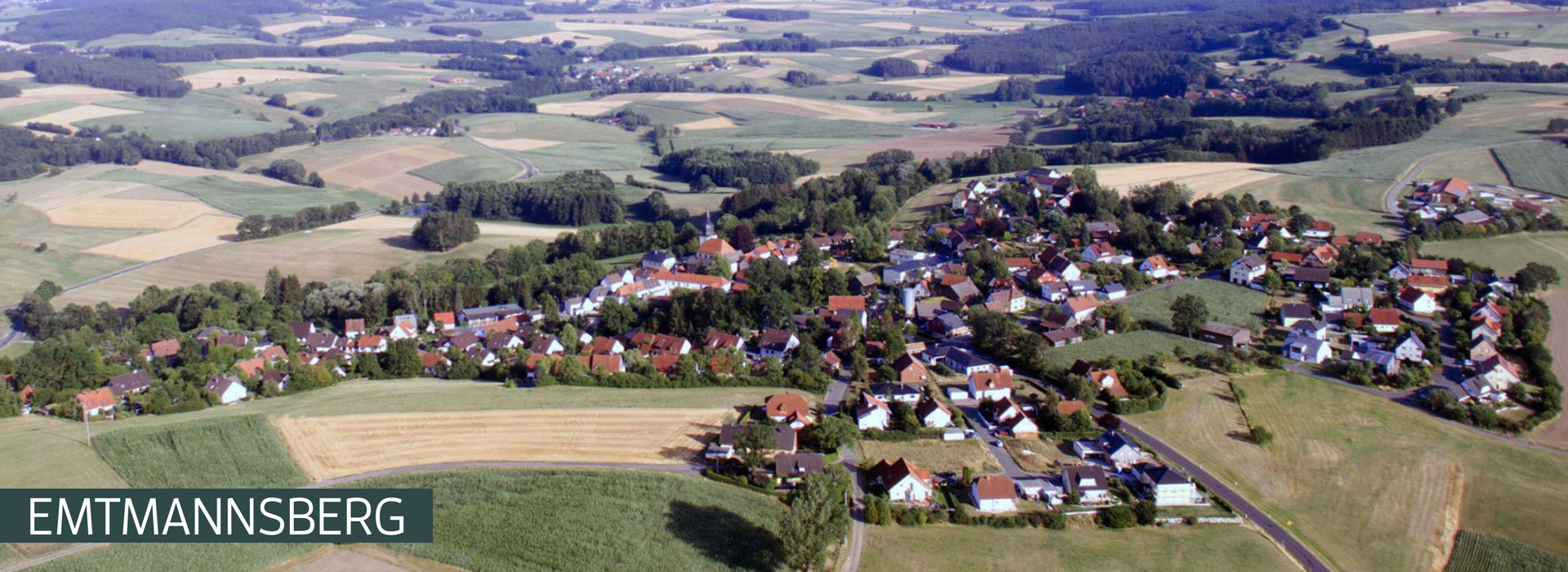 Sliderbild Emtmannsberg mit Ortsbezeichnung